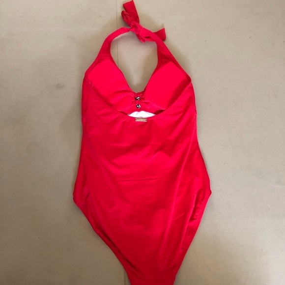 Ralph Lauren Red Onepiece Swimsuit - Picture 5 of 6